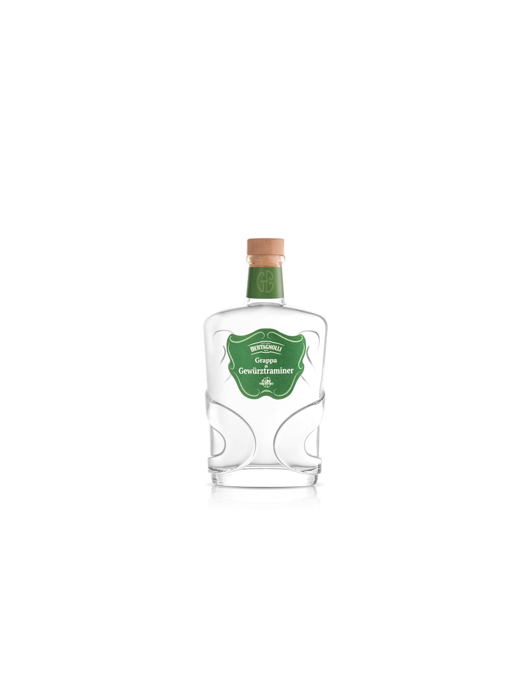 Grappa Gewürztraminer, Bertagnolli, 42%, 0,7L