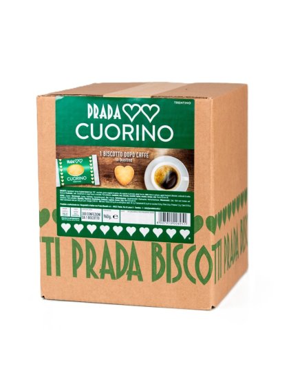 Biscotto al caffè in cartoncino, Biscotto da caffé, Prada Trentino, Italia, confezione monodose 300x3,2g