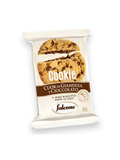 Cookie s lískovými oříšky a čokoládou