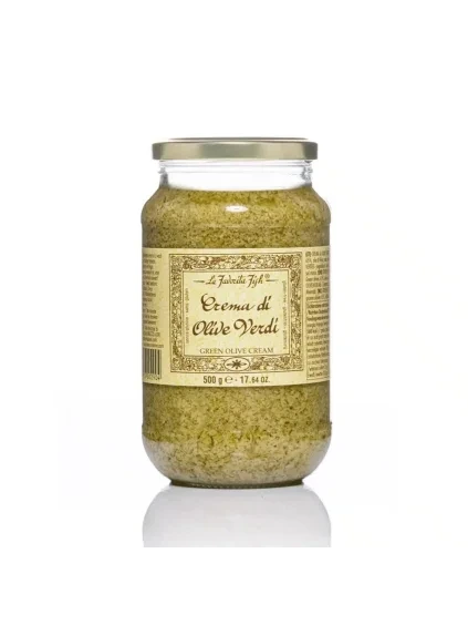 Crema di Olive Verdi 500gr