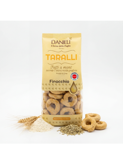 Taralli Finocchio, fenykl 240g
