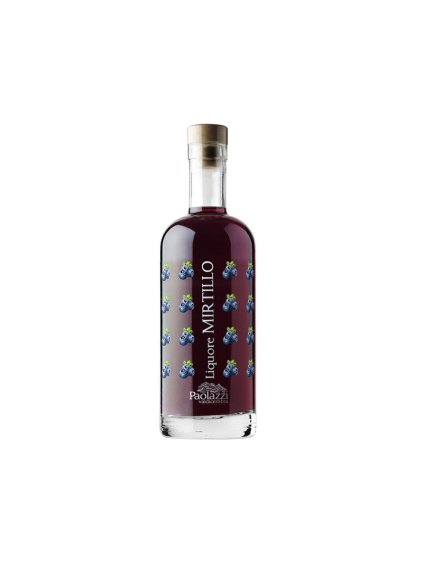 Mirtillo Dolomiti, liquore al mirtillo, Distilleria Paolazzi, 0,7 L, 24%
