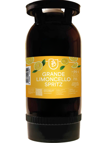 Grande Limoncello Spritz, bajonet, 20L 6% vol.