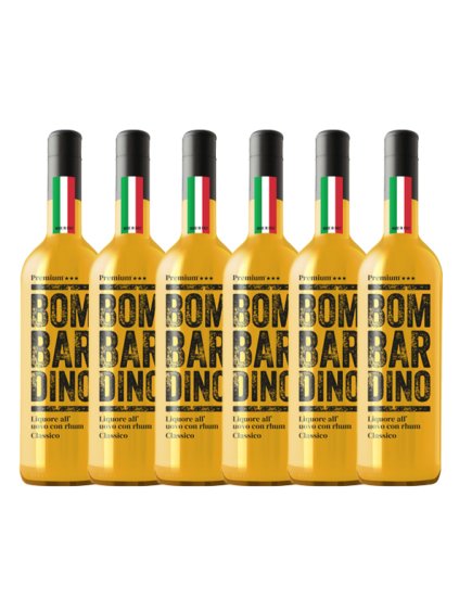 Carton Bombardino Premium® CLASSICO 6 x 1.0L, 17% Vol. , MADE IN ITALY