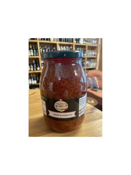Tapenáda, Crema di Pomodori, rajčatový krém, 950gr, Palluzzi e Bartolucci, Lazio, Itálie