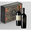Dárkové balení 2 LAHVE x 0,75l  : 80 Vecchie Vigne, Primitivo di Manduria  DOC 14,5% , 6 Anime Rosso Puglia IGT, Vinařství Cigno Moro, 14,5%