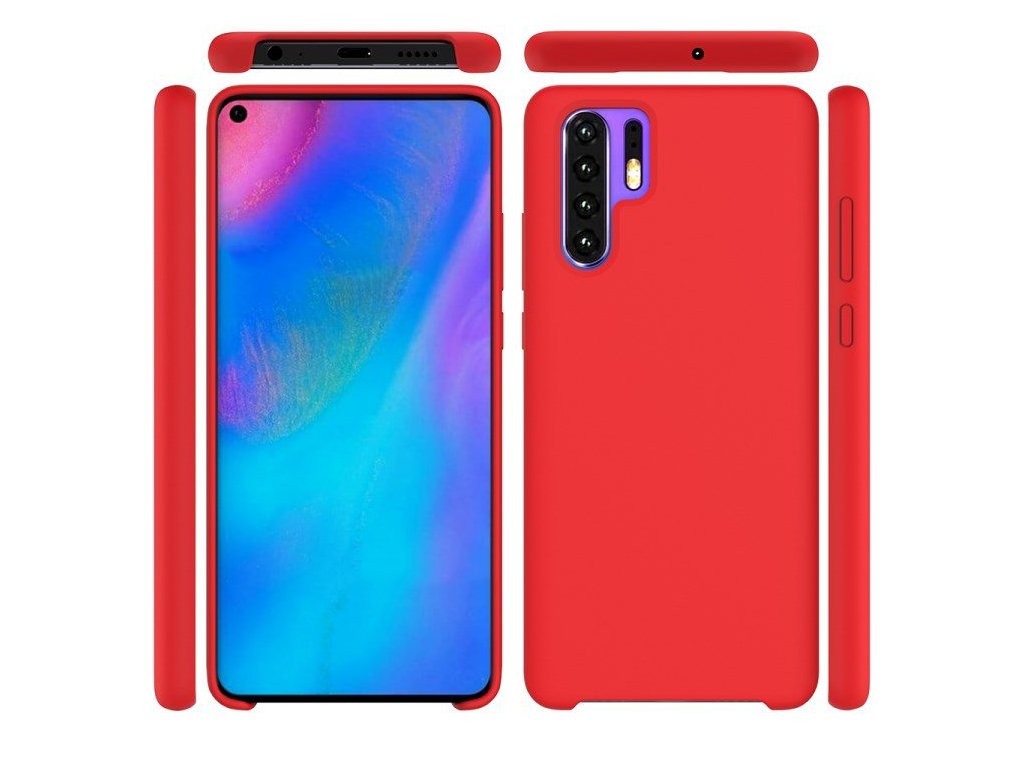 Download Flexibilní Soft kryt na Huawei P30 Pro - červený - Bewear.cz