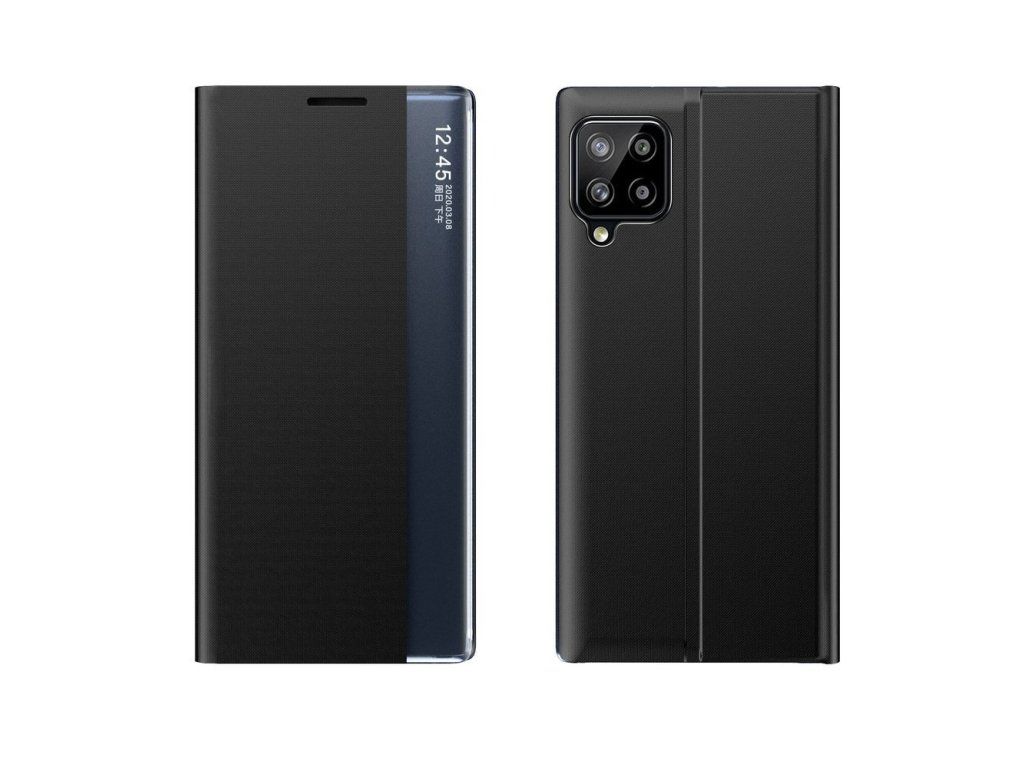 eng pl New Sleep Case Bookcase Type Case with kickstand function for Samsung Galaxy A12 black 66623 7