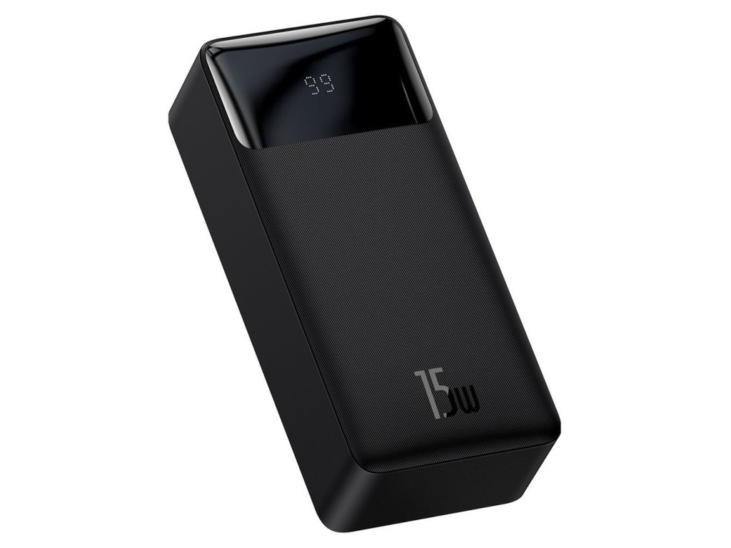 eng pl Baseus Bipow powerbank 30000mAh 2x USB USB Type C micro USB 15W Quick Charge AFC FCP black PPDML K01 72433 2