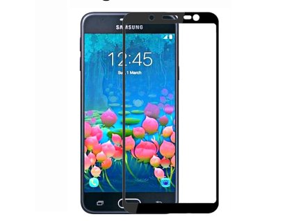celoplošné 3D full glue sklo na samsung j6 2018 černé title