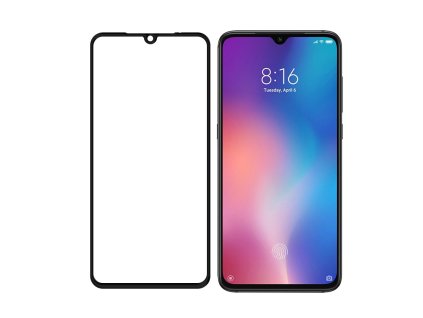 eng pl Wozinsky Tempered Glass Full Glue Super Tough Screen Protector Full Coveraged with Frame Case Friendly for Xiaomi Mi 9 black 49388 5