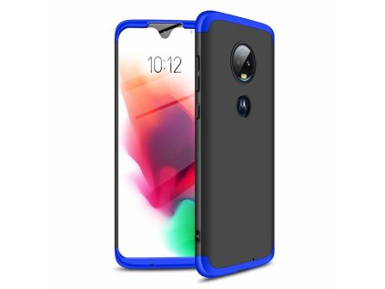 eng pl GKK 360 Protection Case Front and Back Case Full Body Cover Motorola Moto G7 black blue 46547 1