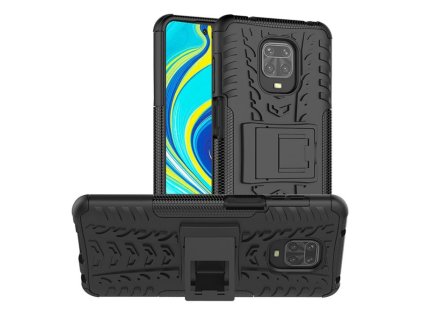 Outdoor kryt se stojánkem na Xiaomi Redmi 9 - černý