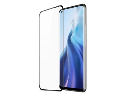eng pl Dux Ducis 3D Tempered Glass curved Screen Protector Full Coveraged with Frame for Xiaomi Mi 11 black case friendly 68235 1