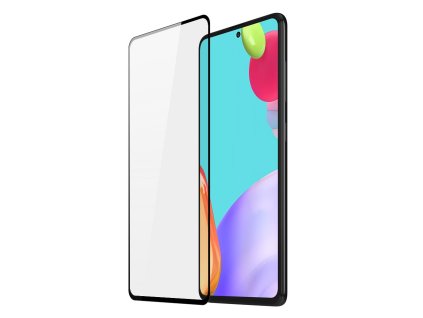 eng pl Dux Ducis 9D Tempered Glass Tough Screen Protector Full Coveraged with Frame for Samsung Galaxy A52 5G A52 4G black case friendly 69918 1