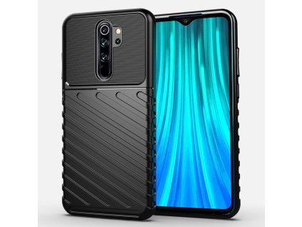 eng pl Thunder Case Flexible Tough Rugged Cover TPU Case for Xiaomi Redmi Note 8 Pro black 56372 1