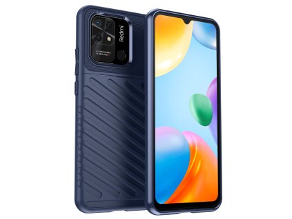 eng pl Thunder Case Flexible armored cover for Xiaomi Redmi 10C blue 92853 1