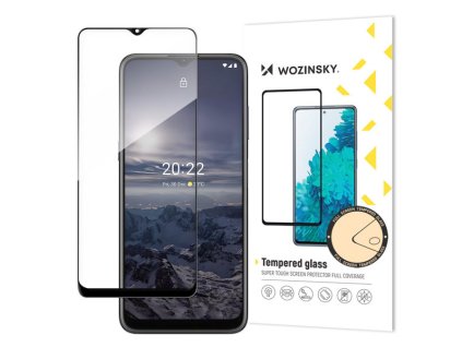 eng pm Wozinsky super tough full glue tempered glass full screen with frame case friendly nokia g21 g11 black 95875 1