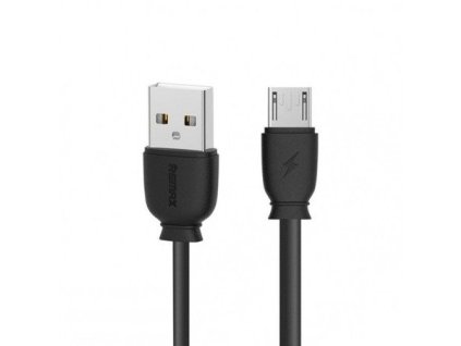 eng pm REMAX SUJI RC 134M 2 1A USB CABLE MICRO USB 1M BLACK 34353 1