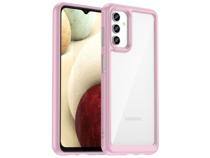 eng pl Outer Space Case for Samsung Galaxy A13 5G cover with a flexible frame pink 106632 1