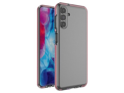 TPU Spring ultratenký kryt na Samsung Galaxy A13 5G - světle růžový