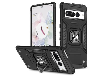 Wozinsky Ring Armor kryt na Google Pixel 7 Pro - černý