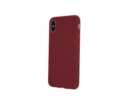 Matný TPU kryt na Xiaomi Redmi Note 8 Pro - burgundy