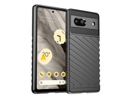 Thunder carbon kryt na Google Pixel 7a - černý