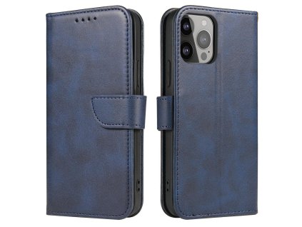 Magnetické elegantní pouzdro na Xiaomi Redmi Note 12 Pro Plus - modré