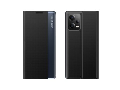 Pouzdro Sleep Flip S-View Cover na Xiaomi Redmi Note 12 Pro Plus - černé