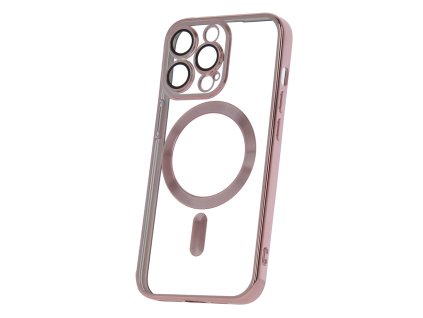 Chrome MagSafe kryt na iPhone 13 Pro – rose gold