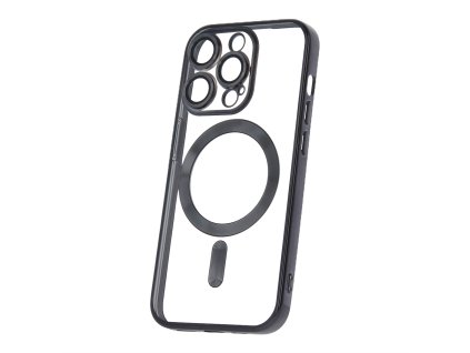 Chrome MagSafe kryt na iPhone 14 Pro – černý