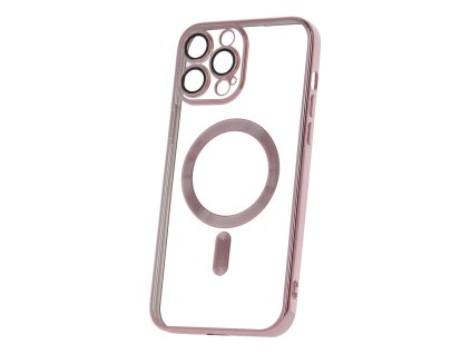 Chrome MagSafe kryt na iPhone 13 Pro Max – rose gold