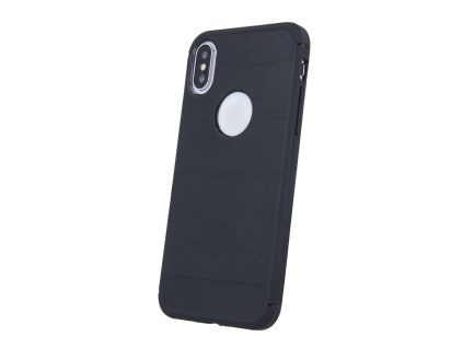Ohebný carbon kryt na Xiaomi Redmi Note 12 4G - černý