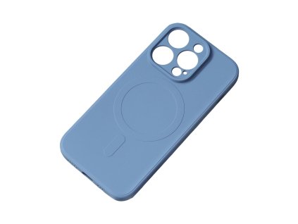 MAG silikonový obal na iPhone 15 Pro - tmavě modrý
