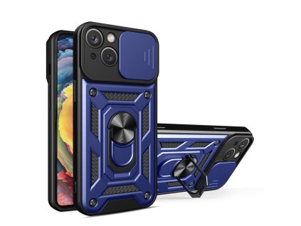 Armor Camshield kryt na iPhone 15 Plus - modrý