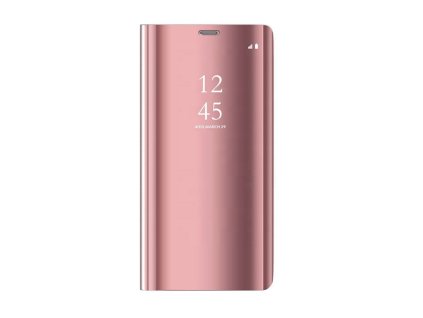 Clear View neoriginální pouzdro na Samsung Galaxy A05S - růžové
