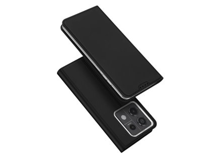 Dux Ducis Skin Pro luxusní flipové pouzdro na Xiaomi Redmi Note 13 Pro 5G - černé