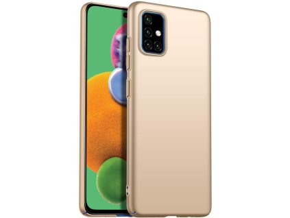 Matný Thin kryt na Xiaomi Redmi Note 13 Pro Plus 5G - zlatý