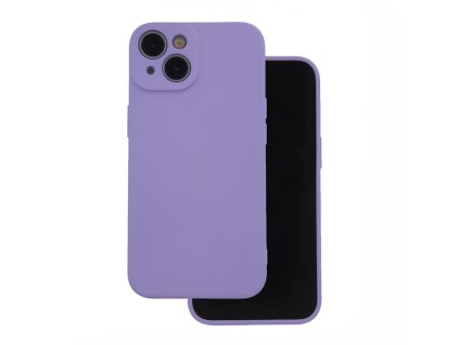 Silikonový kryt na iPhone 15 Pro Max - šeříkový