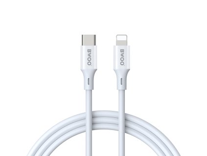 BWOO kabel X283 USB-C do Lightning - bílý