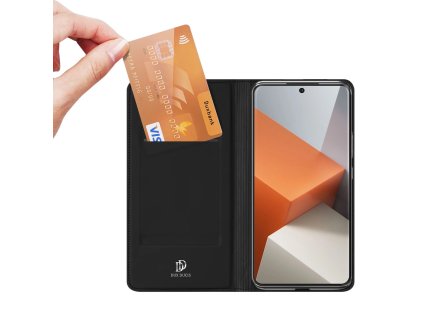 Dux Ducis Skin Pro luxusní flipové pouzdro na iPhone 16 Pro - černé