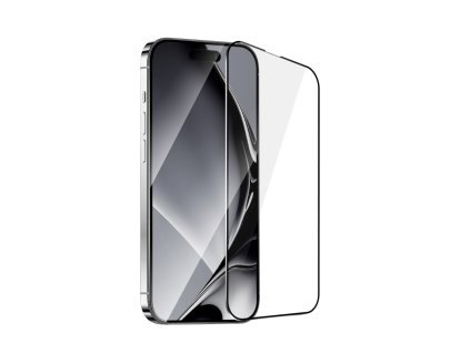 Tvrzené sklo s kovovým rámečkem na Samsung Galaxy A16 4G / A16 5G - černé