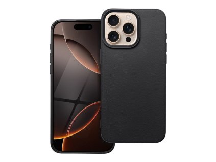 Koženkový elegantní kryt na Samsung Galaxy A17 5G - černý