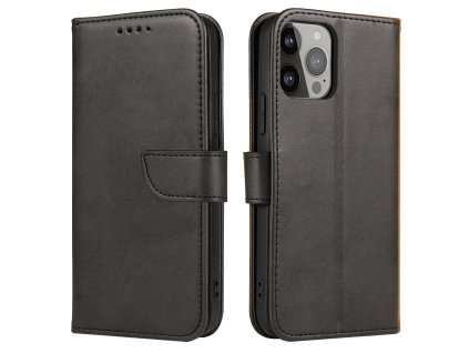 Magnetické elegantní pouzdro na Samsung Galaxy A17 5G - černé