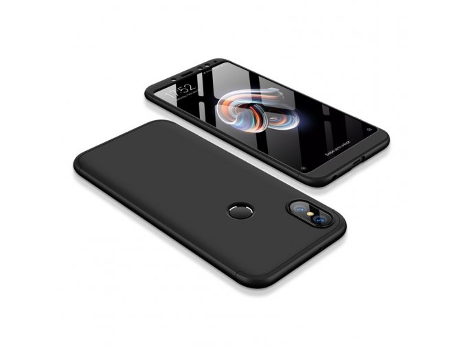 360 oboustranný kryt na Xiaomi redi Note 5 černý