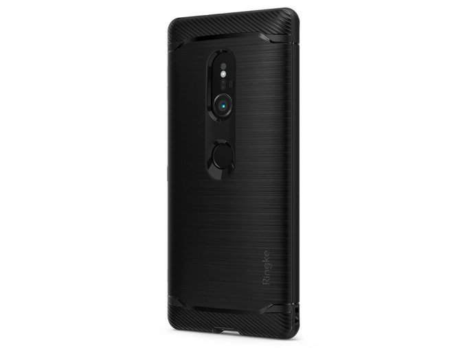 eng pl Ringke Onyx Durable TPU Case Cover for Sony Xperia XZ2 black OXSN0001 RPKG 40158 2