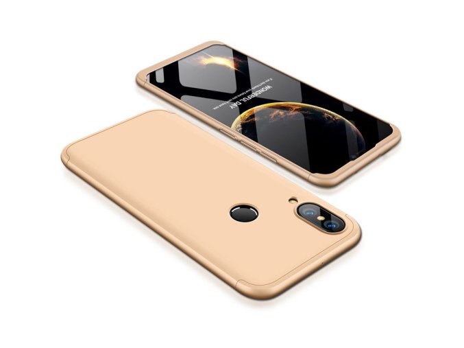 360 osbousranný kryt na huawei p20 lite zlatý