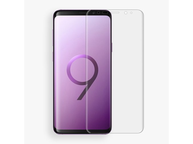 3D Tvrzené sklo na Samsung Galaxy S9 kompatibilní s krytem transparentní