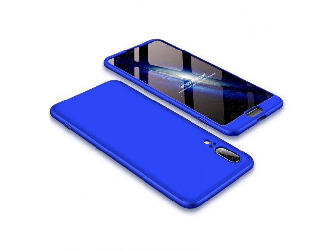 eng pl 360 Protection Front and Back Case Full Body Cover Huawei P20 blue 39571 1